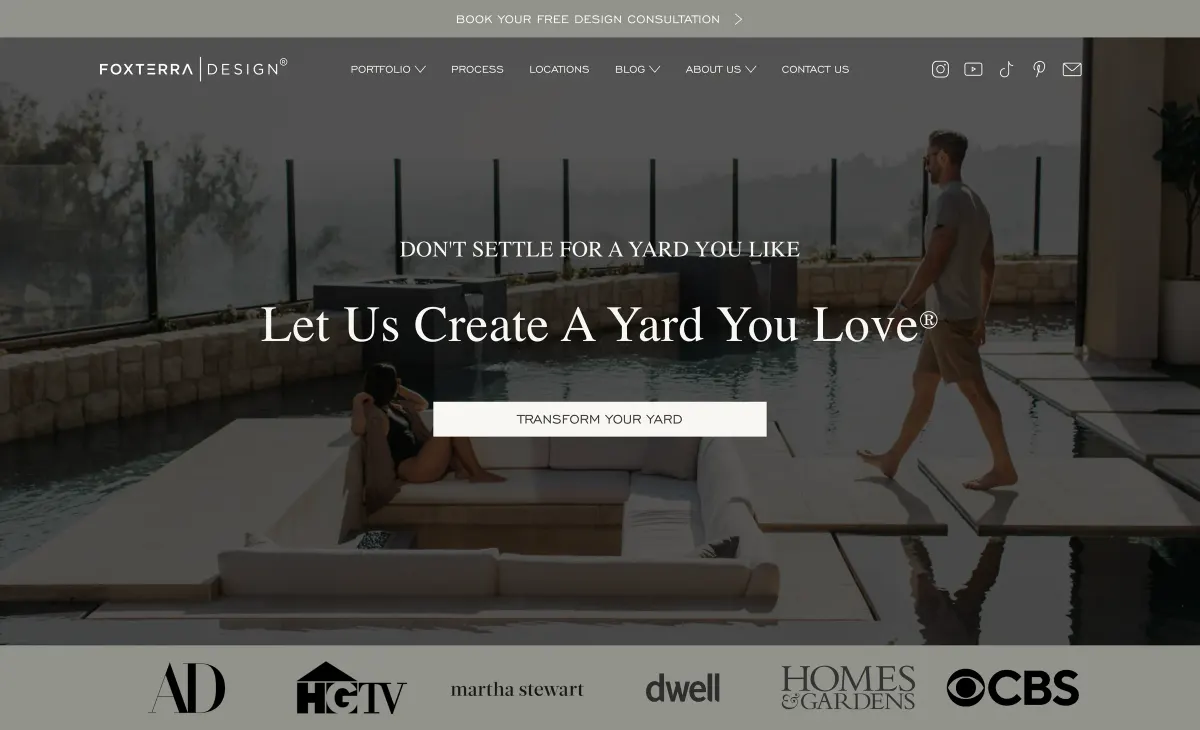 Fox Terra Design home page