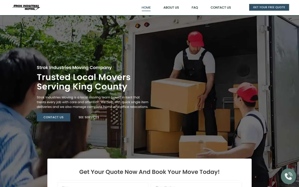 Strok Industries home page