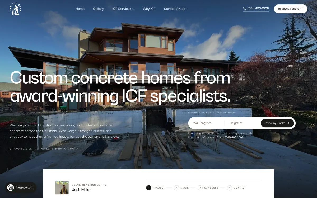 The ICF Guys home page